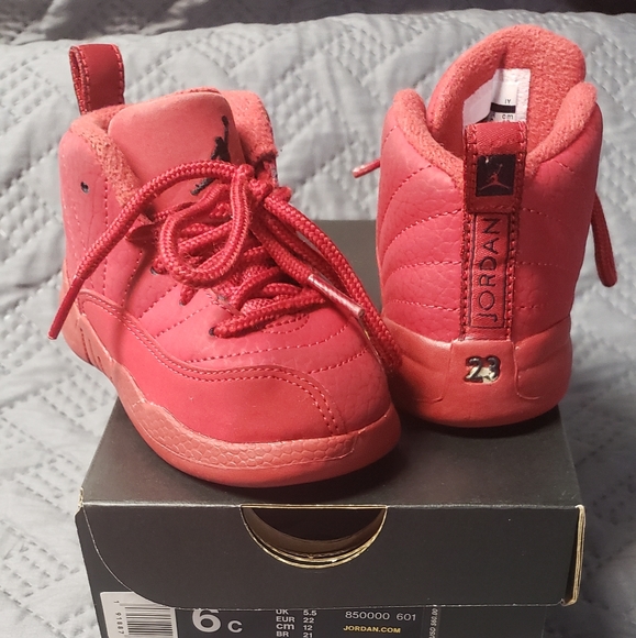 red toddler jordans